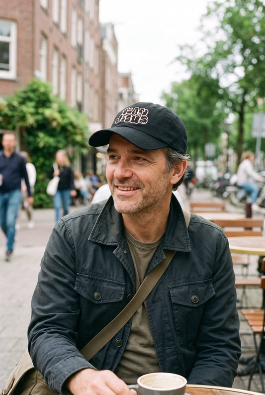 Team Jesus Retro Bubble Letter Dad Hat